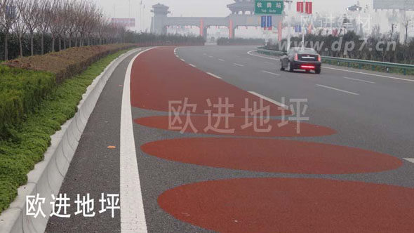 公交專用車道彩色路面www.gsmdata.cn